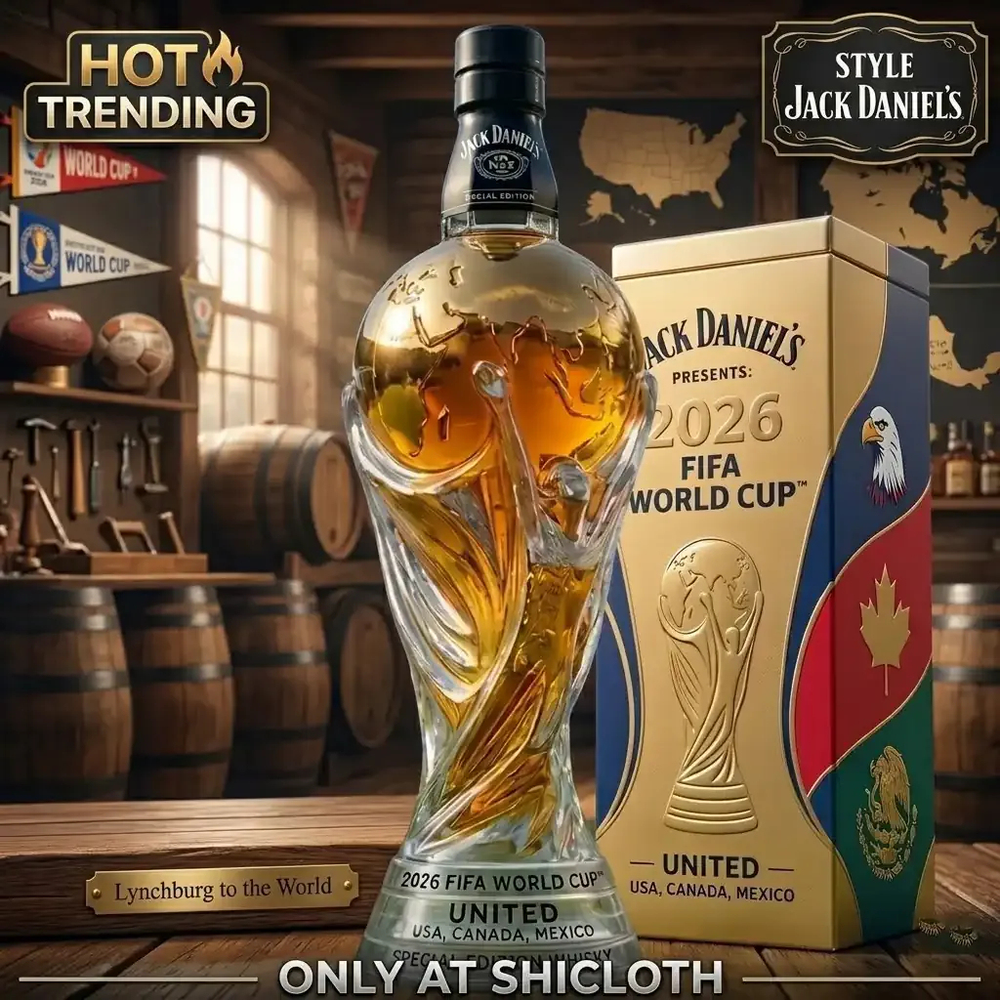 Limited Edition Championship Whisky Bottle – Collectible Soccer-Themed Decanter